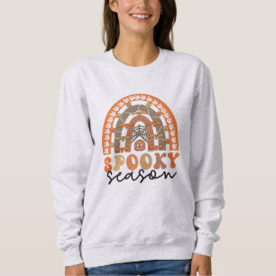 Sweatshirt Saison éffrayante Halloween Rainbow Fall
