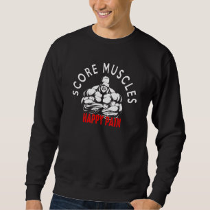 Sweatshirt Salle De Sport - Entraînement - Fitness - Muscles