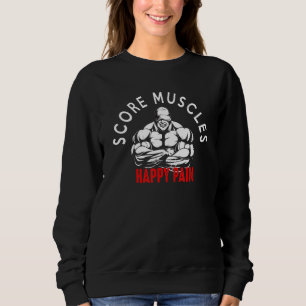 Sweatshirt Salle De Sport - Entraînement - Fitness - Muscles