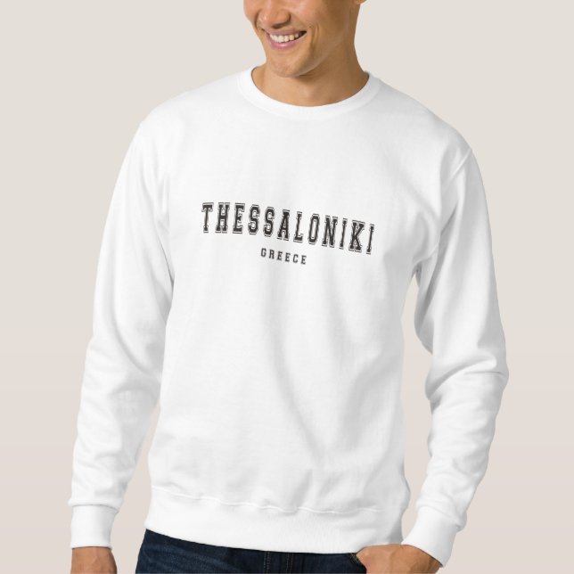 Sweatshirt Salonique Grèce (Devant)