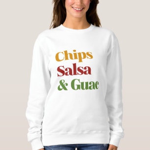 Sweatshirt Salsa Chips Et Guac