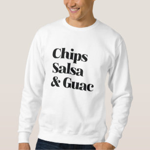 Sweatshirt Salsa Chips Et Guac