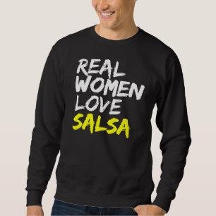 Sweatshirt Salsa Danseuse Partenaire Danser Femmes Aimer Sals