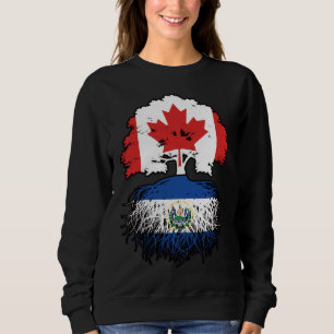 Sweatshirt Salvador Salvadorien Canadian Canada Arbre Racines