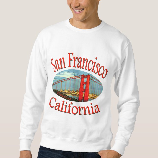 Sweatshirt San Francisco la Californie (Devant)