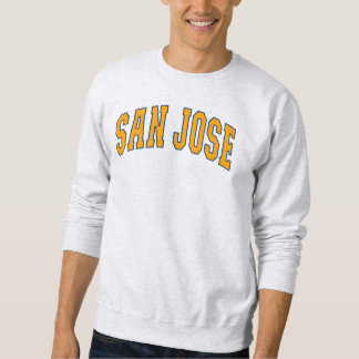 Sweatshirt San Jose Californie Style Collégial