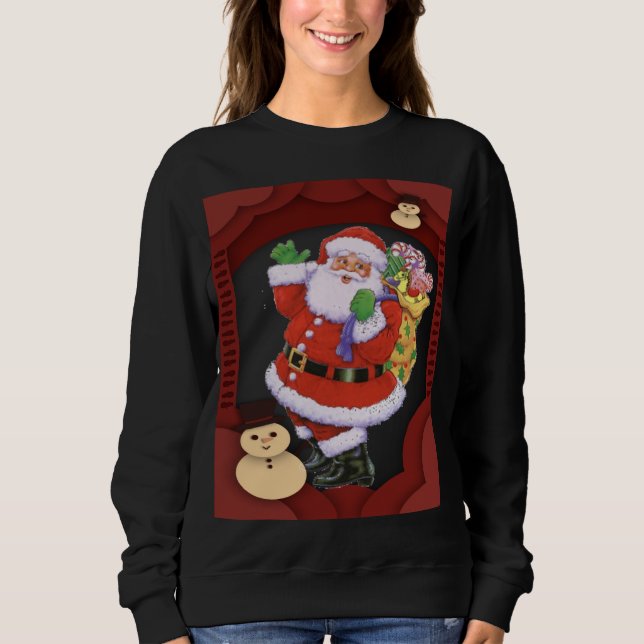Sweatshirt Santa Claus (Devant)