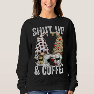 Sweatshirt Sarcasme Gnomes De Café Pour Hommes Et Femmes Ferm