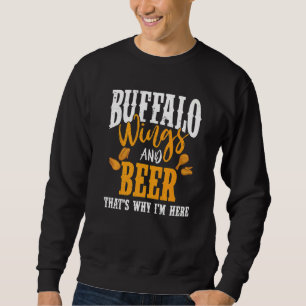 Sweatshirt Sauce à ailes chaudes au poulet frit de Buffalo 2