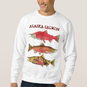 Sweatshirt Saumon de l'Alaska