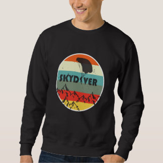 Sweatshirt Saut en parachute Parachutiste Vintage Parachute S
