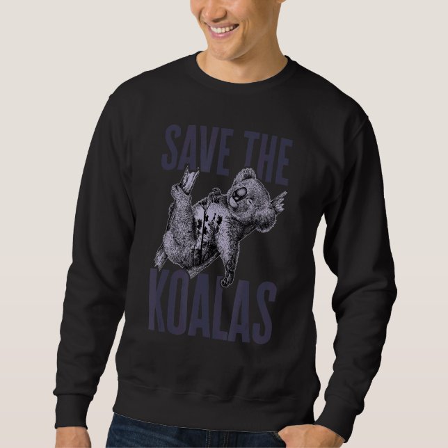 Sweatshirt Sauvez L'Ours Koalas Koala (Devant)