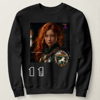 Sweatshirt Scarlie B. Chevalier vert plus petit