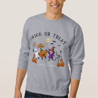 Sweatshirt Scène charmante d'Halloween Charmed & Dangerous