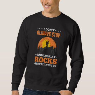 Sweatshirt Science de plein air Rock Collecteur Géologie Géol