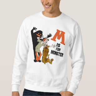 Sweatshirt Scooby-Doo M est pour Monster