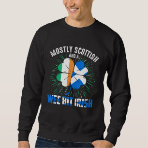 Sweatshirt Scottish Wee Bit irlandais