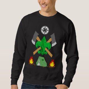Sweatshirt Scout Lily Signaler Camper Scout Scout Scout Campi