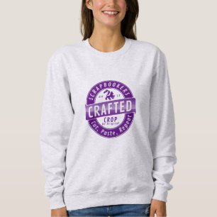 Sweatshirt Scrapbookers - Couper, coller et répéter