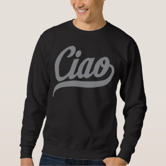 Sweatshirt Script Ciao (Gris)