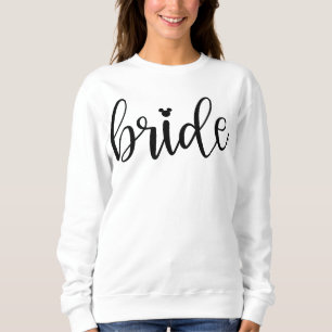 Sweatshirt Script de mariée de la souris minnie de Disney