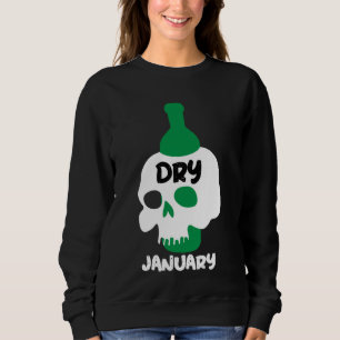 Sweatshirt Sec Janvier Sobriety Challenge Soutien Cadeaux