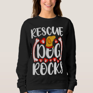 Sweatshirt Secourir Chien Rocks Chiens mignons