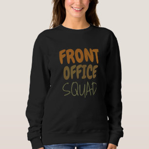Sweatshirt Secrétaire De L'École De L'Escadron De Front Jour