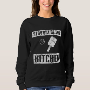 Sweatshirt Séjour hors de la palette drôle de Pickleball de