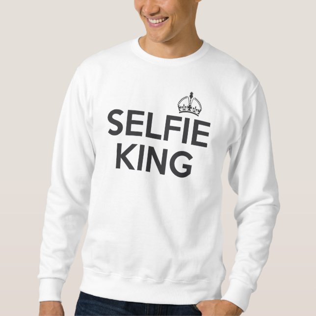 Sweatshirt Selfie King (Devant)