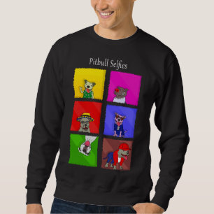 Sweatshirt Selfies Pitbull