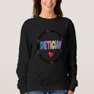 Sweatshirt Semaine d'appréciation de l'équipe diététicienne T