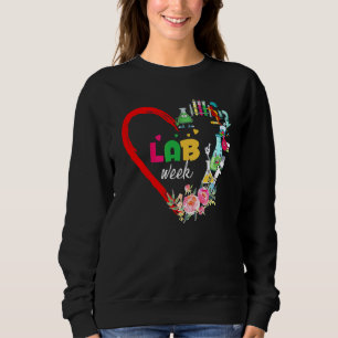Sweatshirt Semaine du laboratoire 2022 Technologue en cardiol