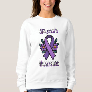 Sweatshirt Sensibilisation à la maladie de Sjögren Ruban vi