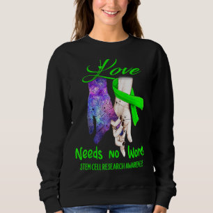 Sweatshirt Sensibilisation à la recherche sur les cellules so