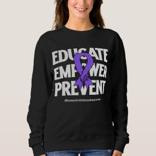 Sweatshirt Sensibilisation à la violence domestique 2024