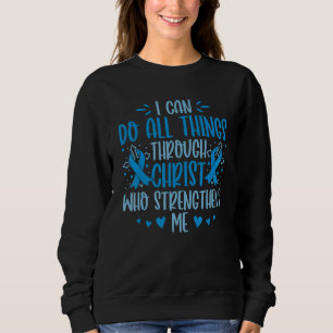 Sweatshirt Sensibilisation au diabète Je peux faire toutes le