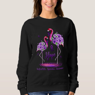 Sweatshirt Sensibilisation aux spasmes infantiles du Flamant