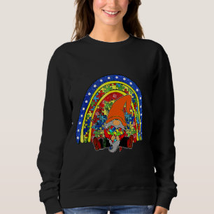 Sweatshirt Sensibilisation sur l'autisme Gnomes tenant le coe