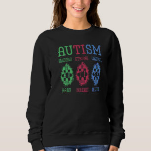 Sweatshirt Sensibilisation sur l'autisme Puzzle Tableau Pério