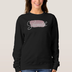 Sweatshirt Septième Mette Milieu école 7e Année Enseignante