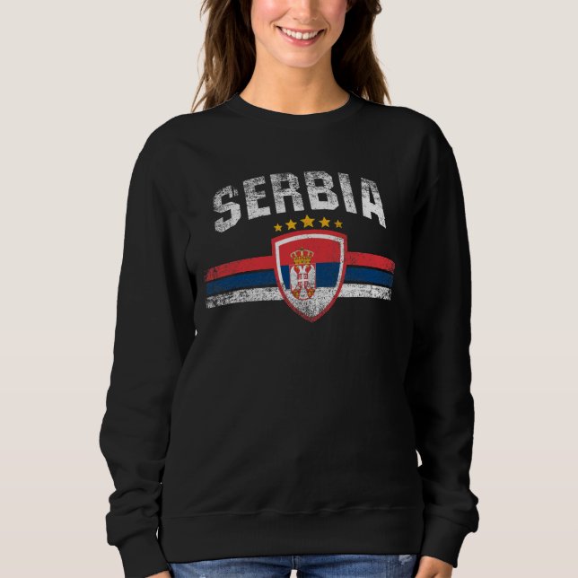Sweatshirt Serbie (Devant)
