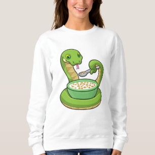 Sweatshirt Serpent à manger avec Muesli
