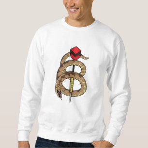 Sweatshirt Serpent aux fléchettes avec tarte