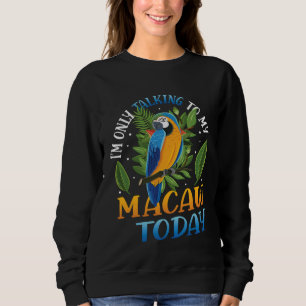 Sweatshirt Seulement En Parler À Mon Ara Aujourd'hui Ara Bleu