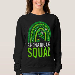 Sweatshirt Shenanigans Squad Irlandais drôle Saint Patrick's