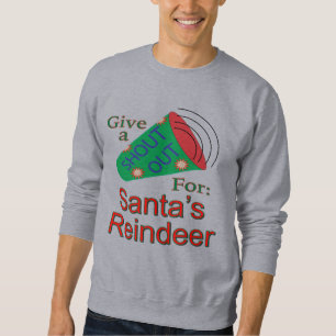 Sweatshirt Shout Out pour Père Noël Reindeer
