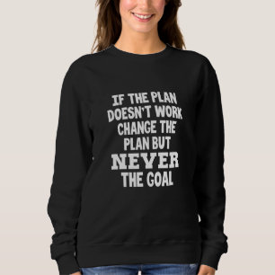 Sweatshirt Si le plan ne fonctionne pas modifier le plan mais