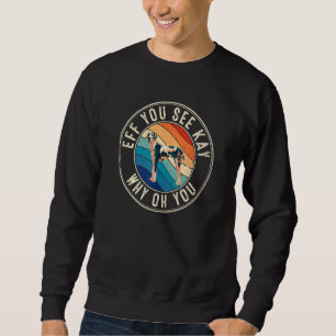 Sweatshirt Si vous voyez Kay Retro 80s Great Dane