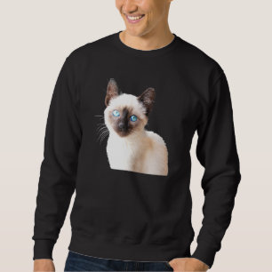 Sweatshirt Siamese Kitty Tee Chats Pour Chat Maman Chat Asiat